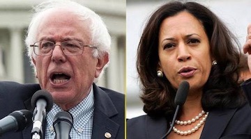 Bernie Sanders vs Kamala the Jailer and Her Corporate Backers