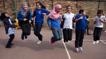 American Muslim children