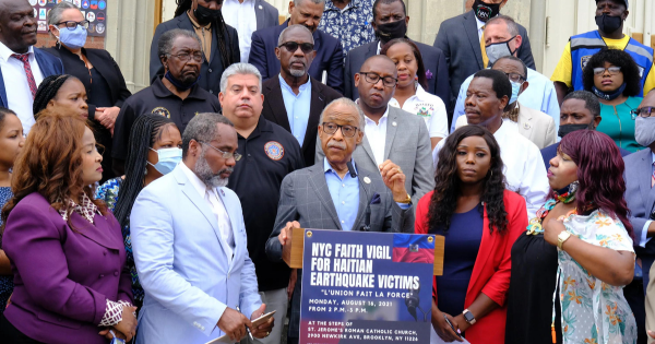 Al Sharpton press conference