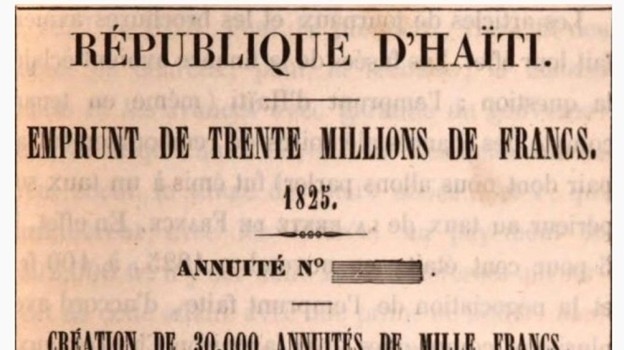 Reparations for Haiti