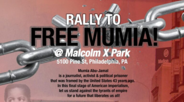 Free Mumia event flyer