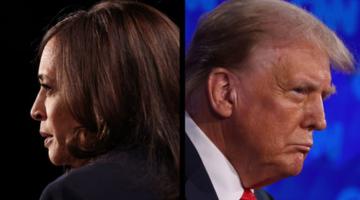 Kamala Harris and Donald Trump