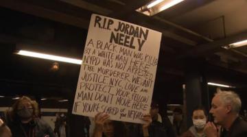 Jordan Neely protest