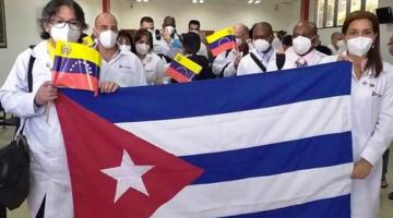 Cuban doctors leaving Venezuela