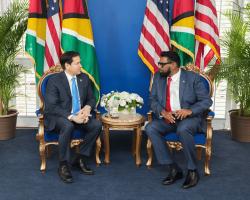 Marco Rubio in Guyana